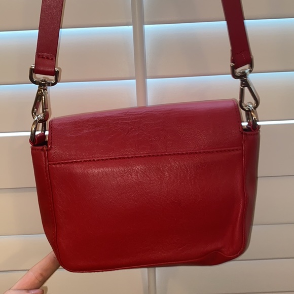 Zara real leather crossbody purse - Picture 3 of 3